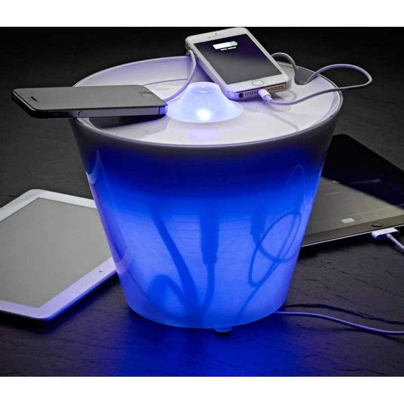 Rotaliana Lampada da tavolo LED MultiPot+ RGB con USB