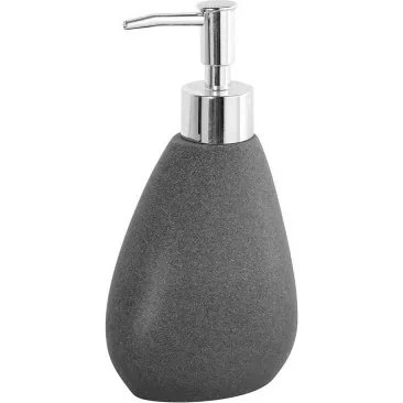 Feridras Stone Dispenser Sapone Grigio 10x10x15 cm