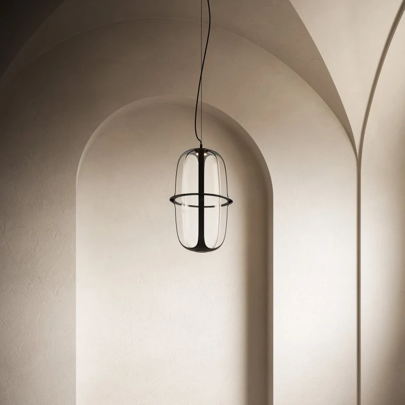 Kooi Kundalini Lampada a Sospensione Black/Matt Black