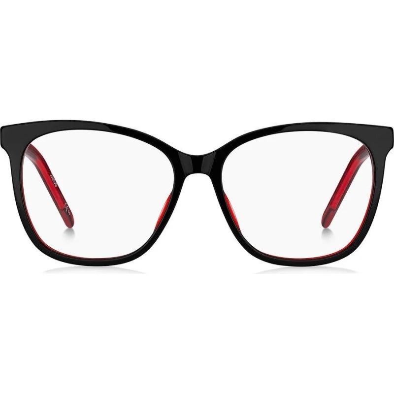 Hugo Boss HG 1251 Occhiali da Vista Donna Nero/Rosso