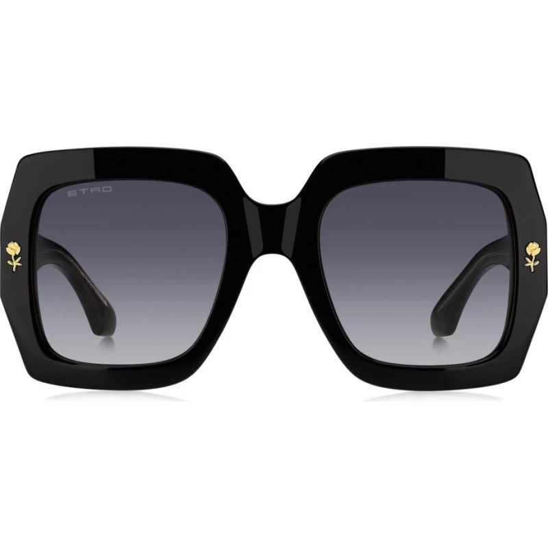 Etro Occhiali da Sole Etro 0011/S Oversize Nero Grigio