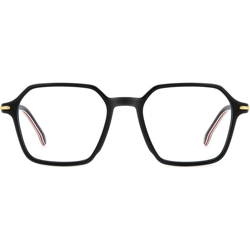 Carrera 327 Occhiali da Vista Uomo Nero Geometrico 51mm
