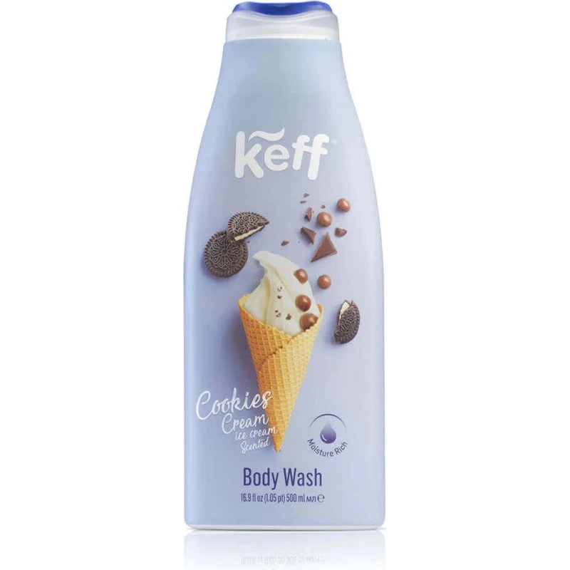 Keff Gel Doccia Crema Biscotto 500 ml
