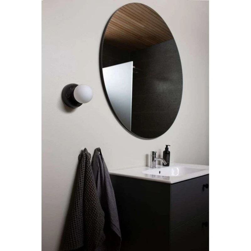 Globen Lighting Applique Torrano 13 cm Nero IP44