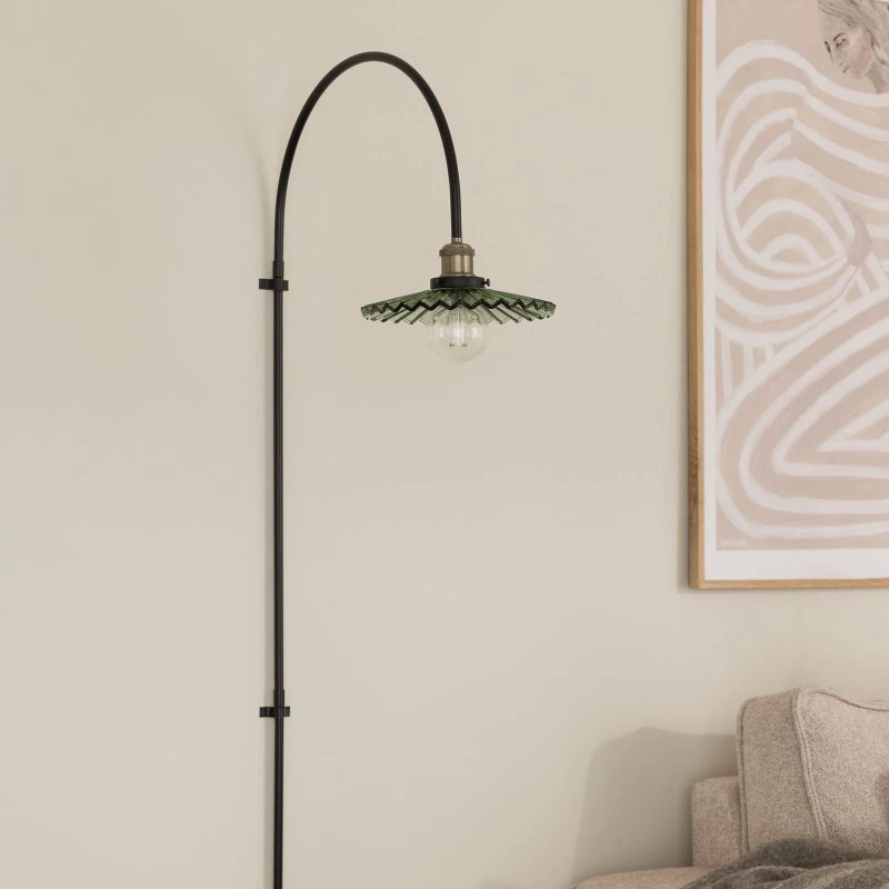 Globen Lighting Applique COBBLER Verde e Nero - Vetro