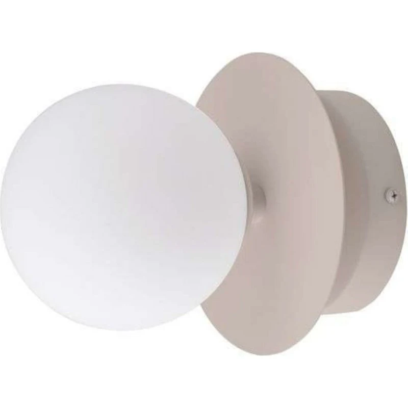Globen Lighting Plafoniera Art Déco IP44 Marrone/Bianco