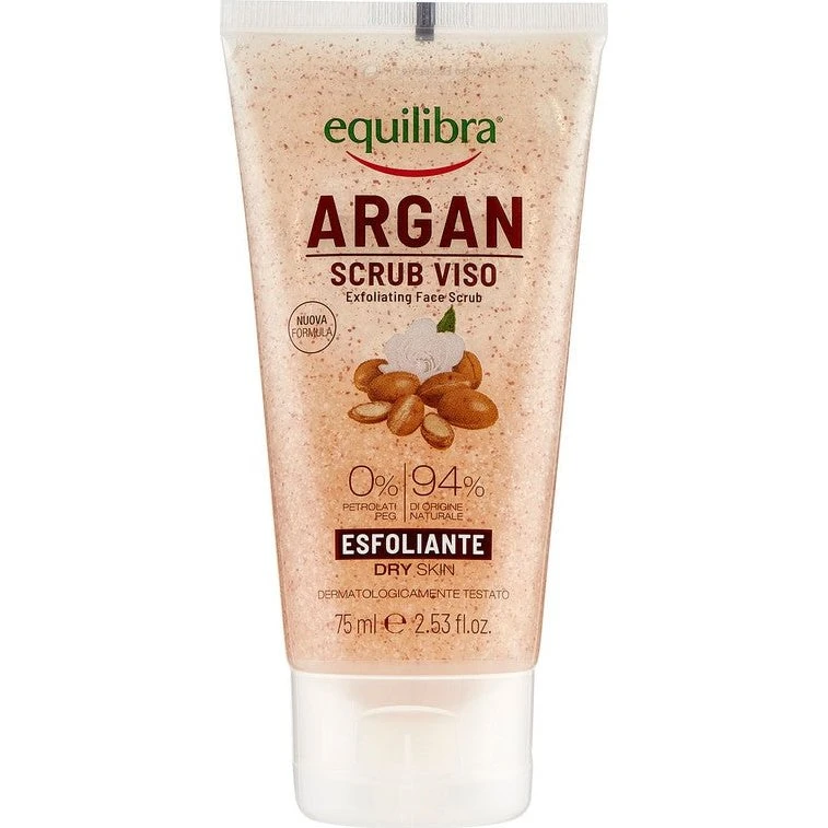 Equilibra Argan Scrub Viso Esfoliante 75 ml