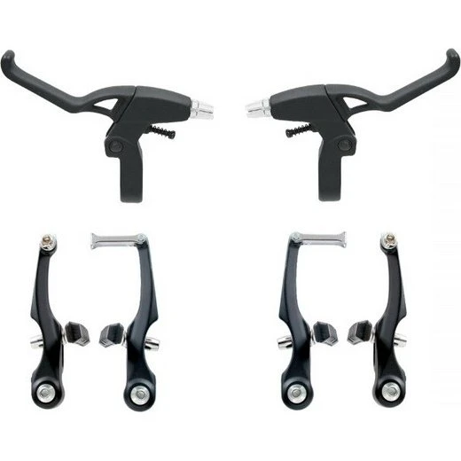 WAG Coppia Freni V-Brake Nero