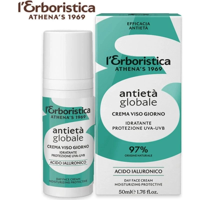 L'Erboristica Crema Viso Giorno Acido Ialuronico 50ml