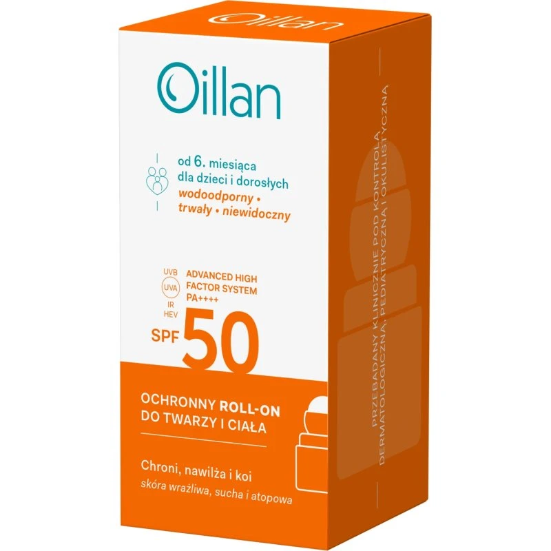 Oillan Sun Roll-on Protettivo SPF50 50 ml