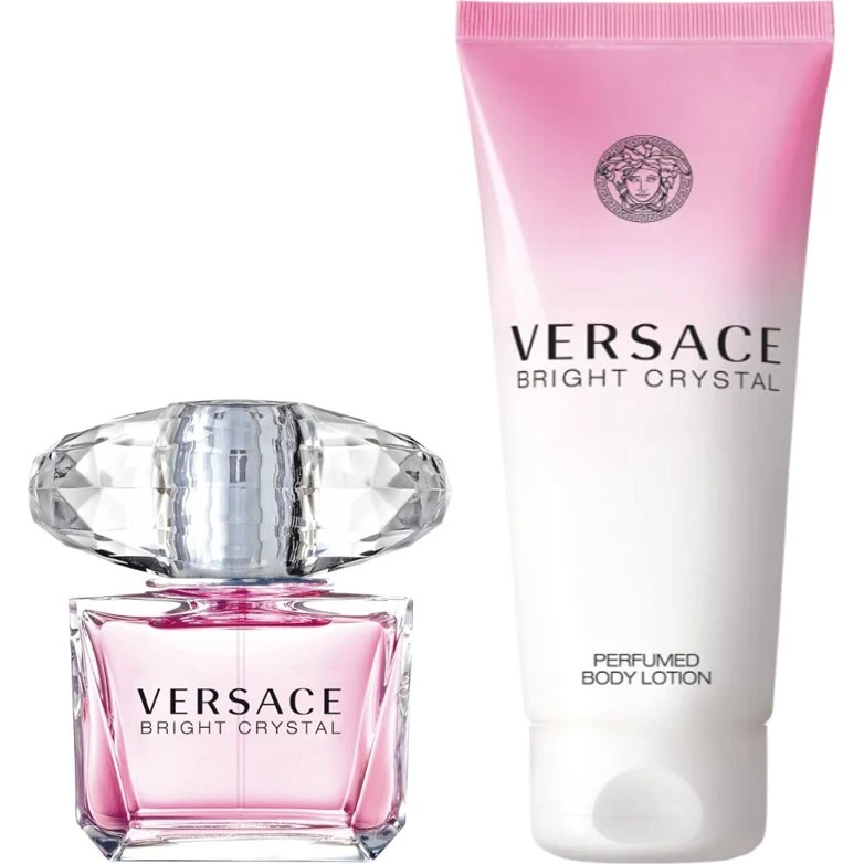 Versace Bright Crystal Gift Set 50 ml - Eau de Toilette e Cura Corpo