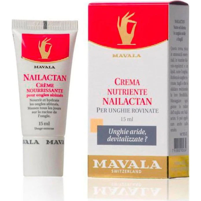 Mavala Nailactan Crema Nutriente per Unghie Rovinate 15 ml