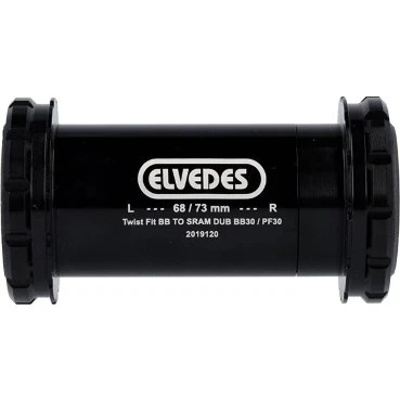 Elvedes Movimento Centrale DUB BB30/PF30 Nero