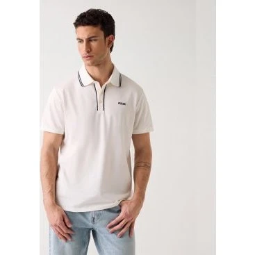 Polo Guess Paul Pique Bianca