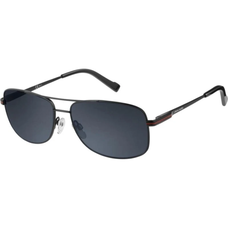 Pierre Cardin P.C. 6839/S Occhiali da Sole Uomo Neri Geometrici