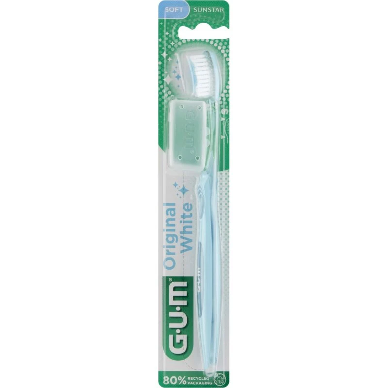 Sunstar GUM Original White Spazzolino da Denti Morbido