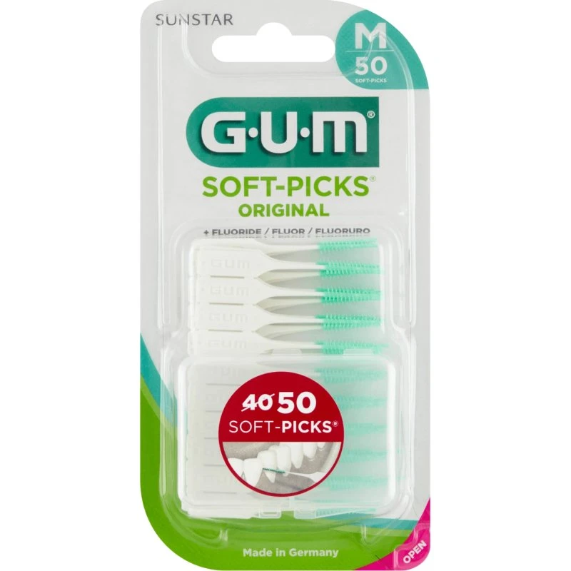 Gum Soft-Picks Original Scovolini Interdentali Medi, 50 pz