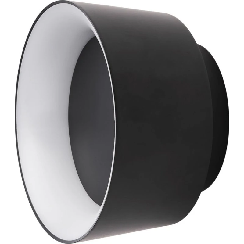 LOOM DESIGN Lampada Cookie Black - Plafoniera/Parete in Alluminio