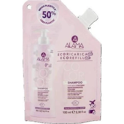 Alama Professional Shampoo Ricarica Capelli Colorati 100ml