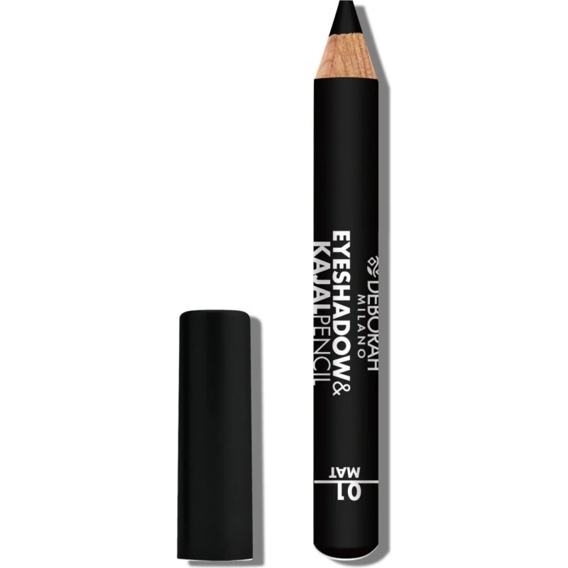 Deborah Eyeshadow & Kajal Pencil Black Finish Mat