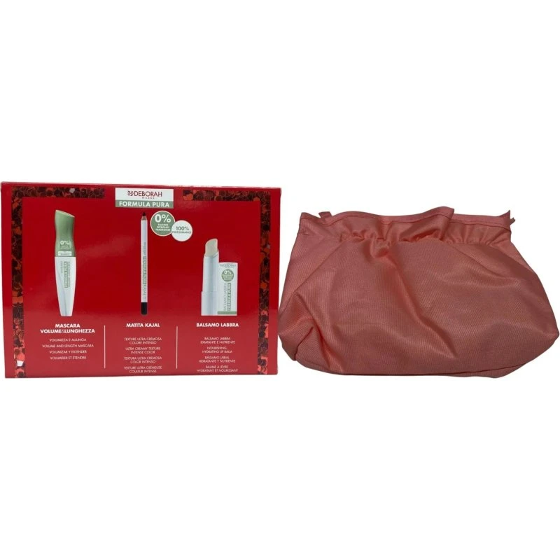 Deborah Milano Kit Trucco 3 Pezzi Mascara e Balsamo Labbra