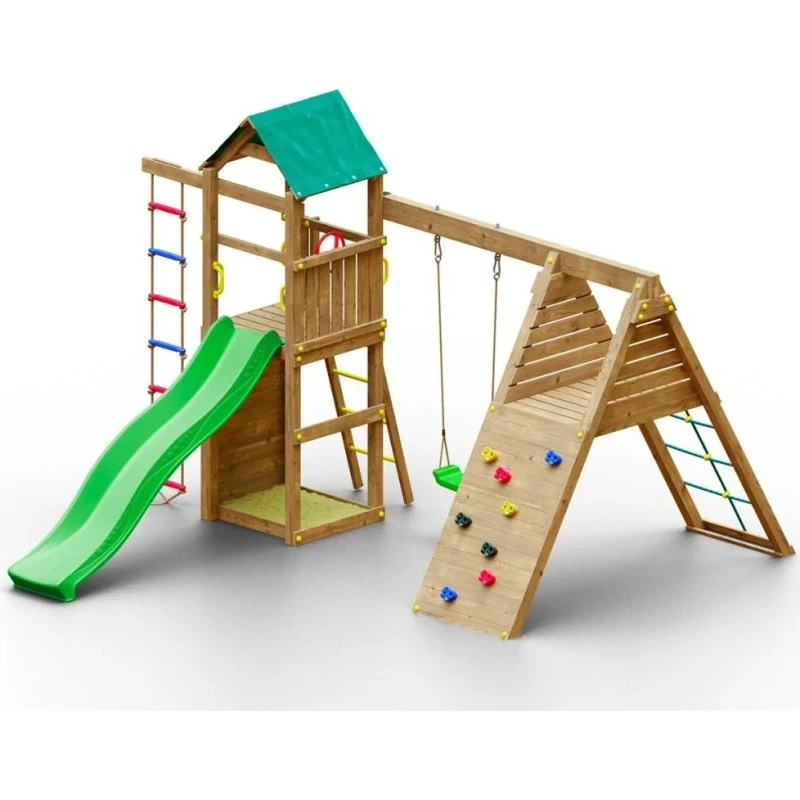 TGG Play Woody Gym - Parco Giochi in Legno Autoclavato