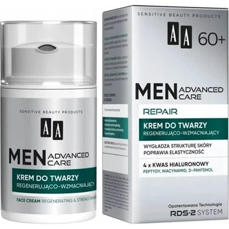 AA Men Advanced Care Repair 60+ Crema viso rigenerante e rinforzante