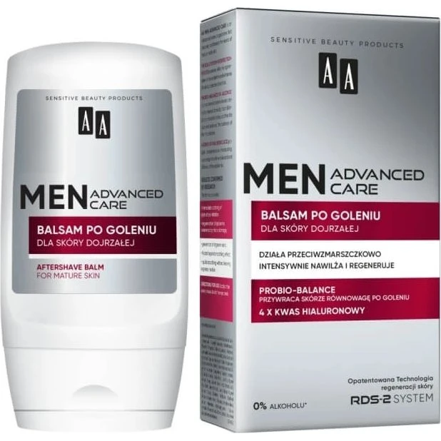 AA Men Advanced Care Balsamo Dopobarba per Pelle Matura