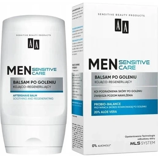 AA Men Sensitive Balsamo Dopobarba Lenitivo e Idratante