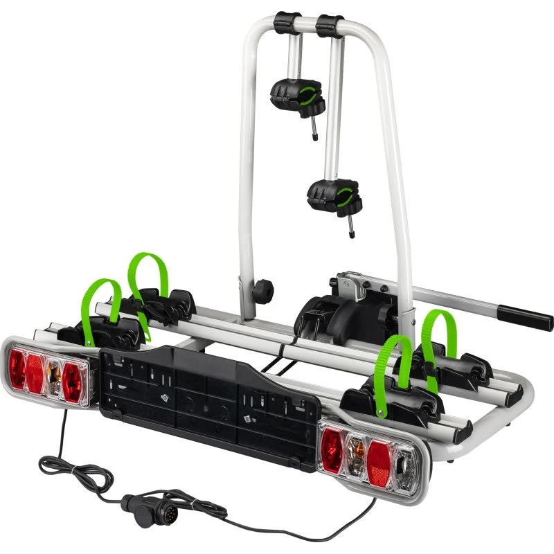 Wiltec Portabici Auto Pieghevole per 2 Bici