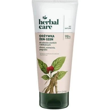 Farmona Herbal Care Balsamo al Ginseng per Capelli Fini e Sottili, 200 ml