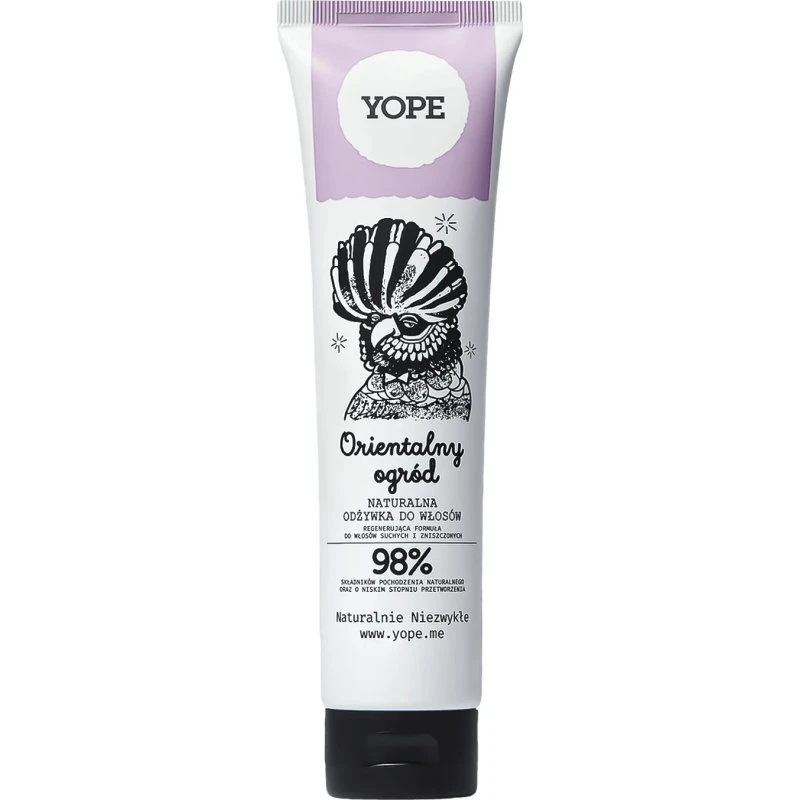 Yope Oriental Garden Balsamo Naturale per Capelli Secchi e Danneggiati