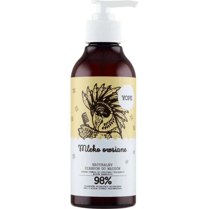Yope Shampoo Naturale al Latte d'Avena 300ml