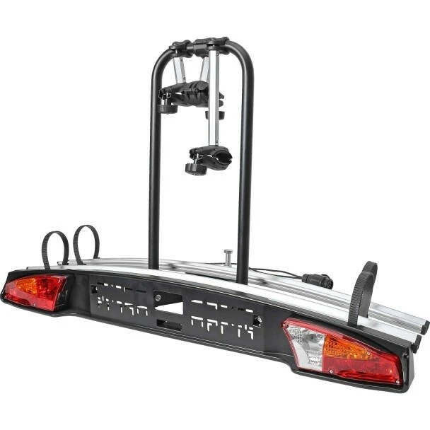 Menabo Merak Eco Portabiciclette per 2 Bici con Gancio di Traino