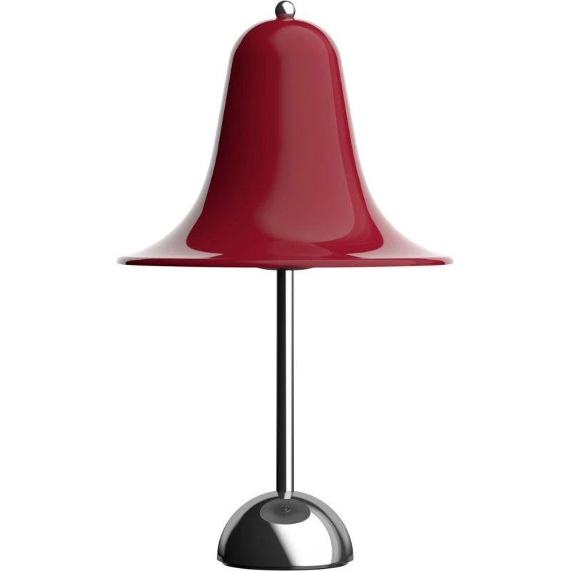 Lampada da tavolo Verpan Pantop Rosso Ciliegia