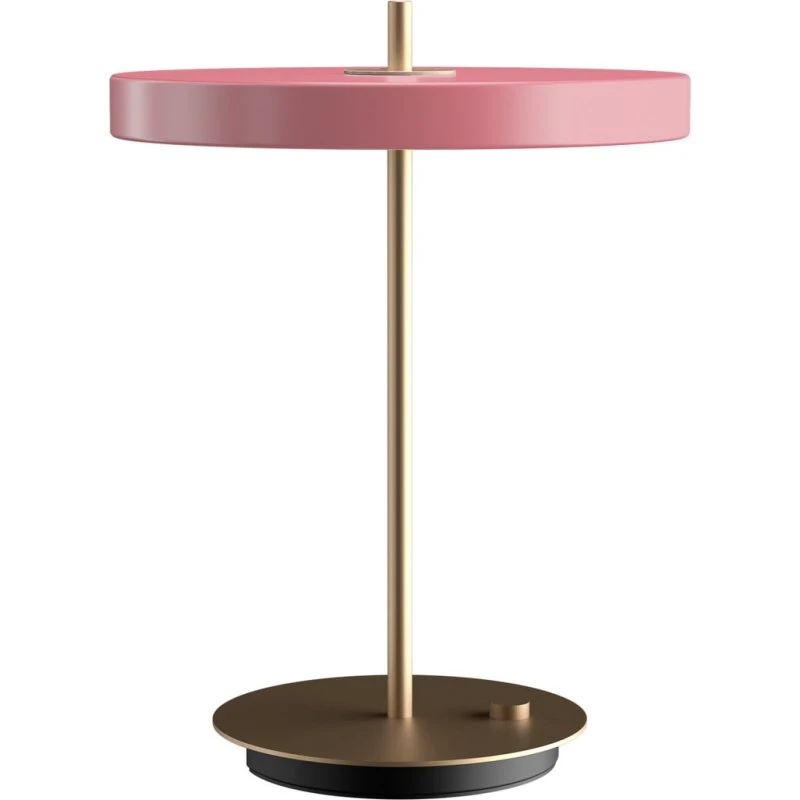 UMAGE Lampada da tavolo LED Asteria Table, Rosa e Ottone