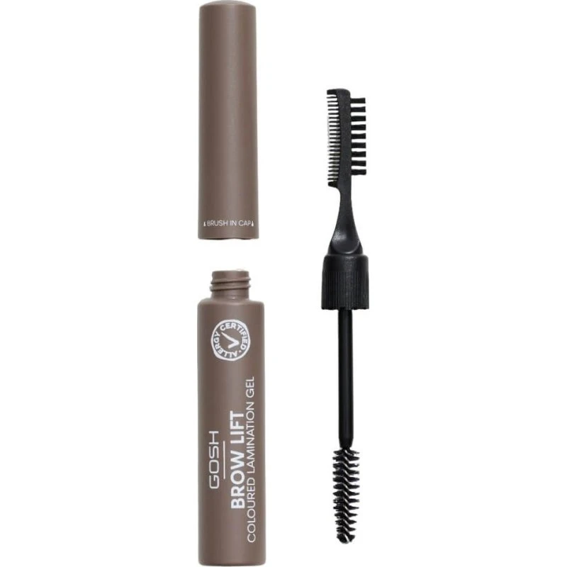 Gosh Brow Lift Coloured Lamination Gel 001 Grey Brown 6 ml