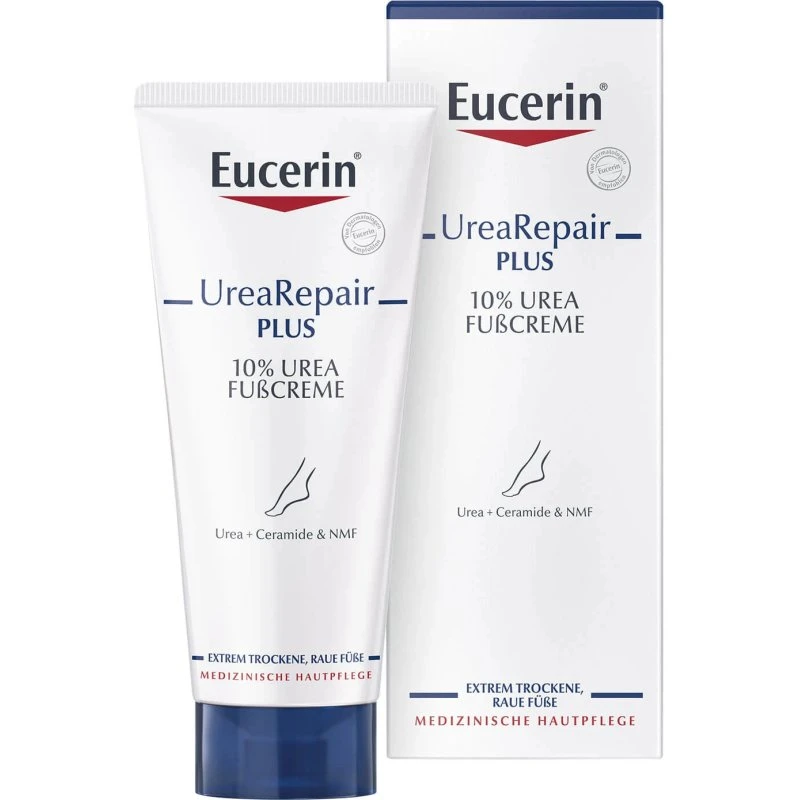 Eucerin UreaRepair Plus Crema Piedi con 10% Urea, 100 ml