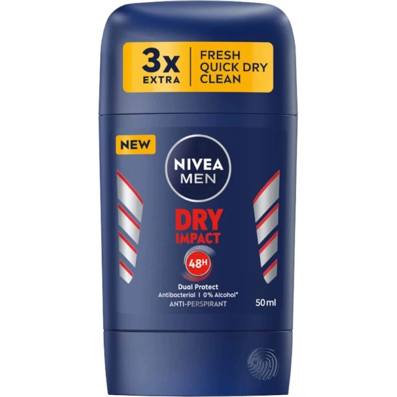 Nivea Men Dry Impact Stick Antitraspirante 50ml