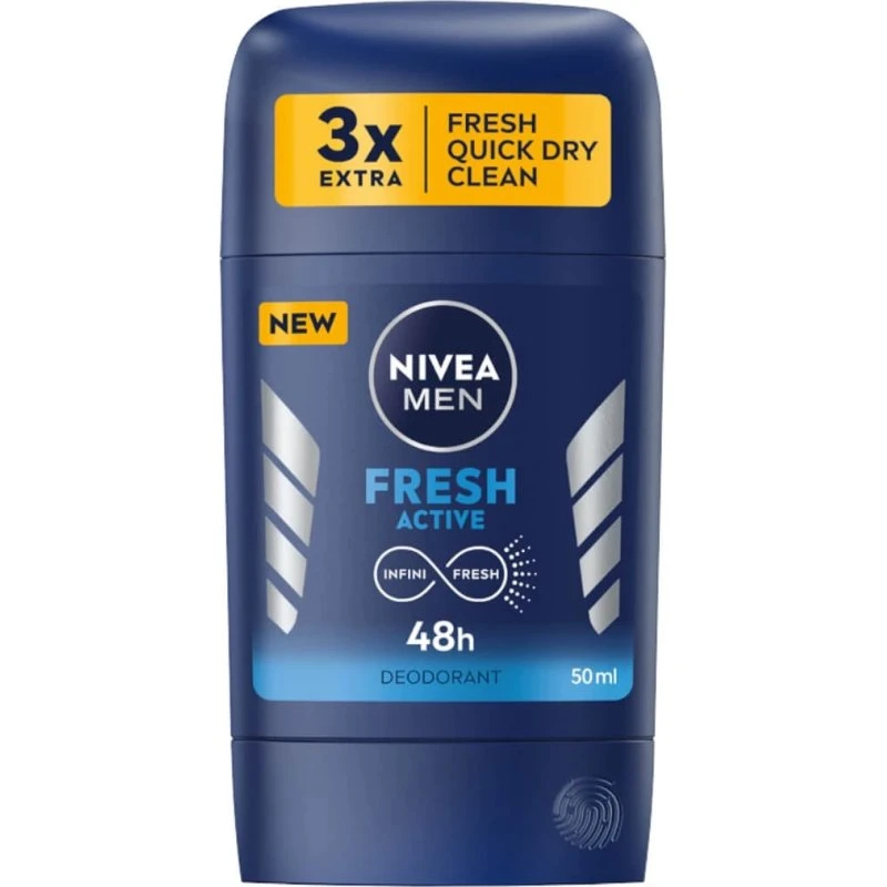 Nivea Men Fresh Active Deodorante Stick 50ml
