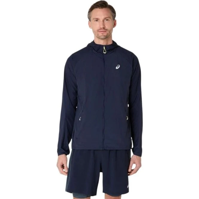 ASICS Giacca da running Road Packable Blu - M