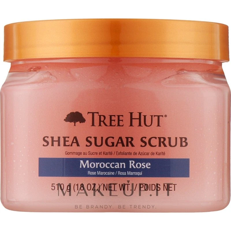 Tree Hut Scrub allo Zucchero Karité e Rosa Marocchina 510g