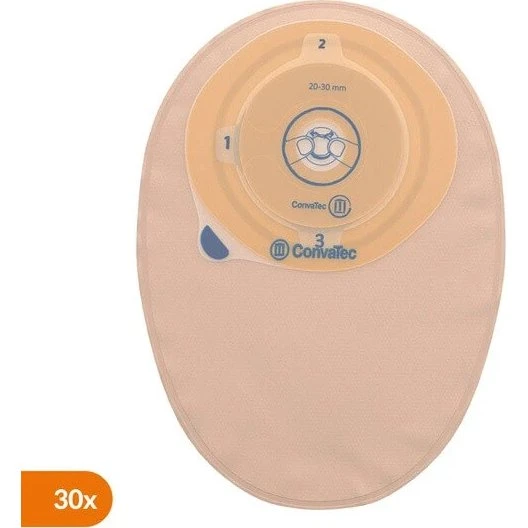 Esteem+ Sacchetto per Stoma Beige con Finestra 40-50 mm, 30 pz
