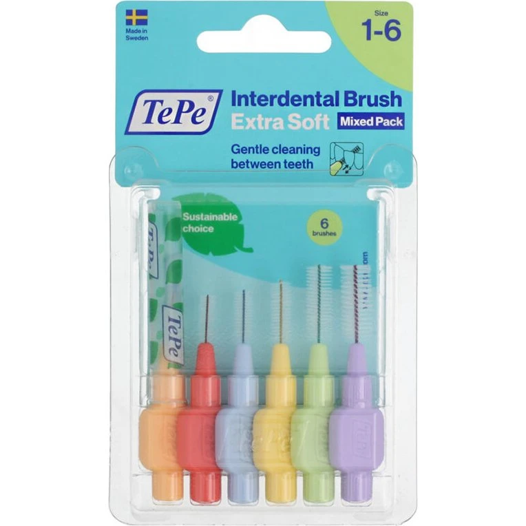 Tepe Scovolini Xsoft Mix Pack Arancione-Lilla 6 Pezzi