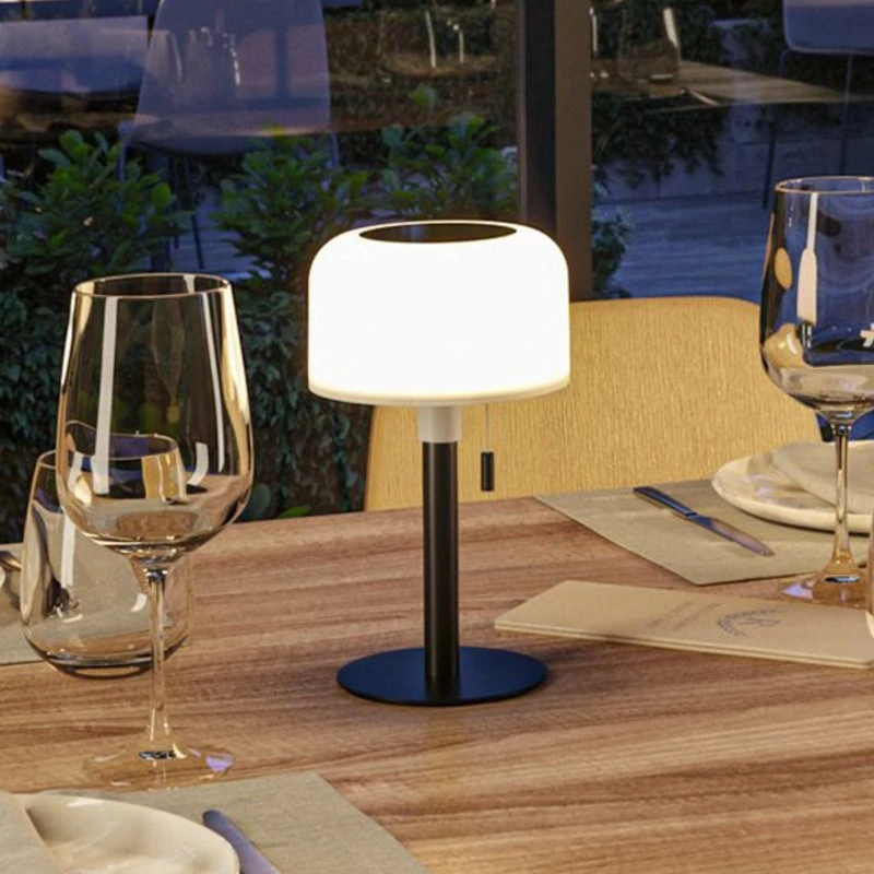Lampada da tavolo Paulmann Bartja LED Solare IP44 Nera
