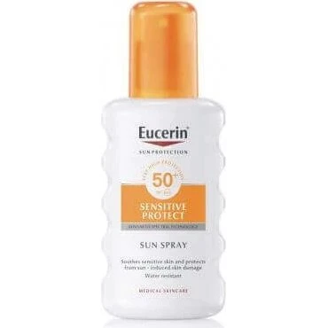 Eucerin Spray Protettivo Solare SPF50+ Trasparente 200 ml