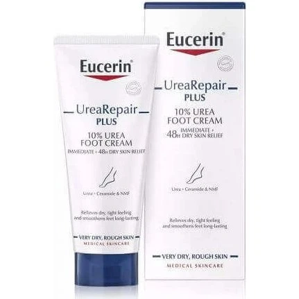 Eucerin UreaRepair Plus Crema Piedi con Urea 10%, 100ml