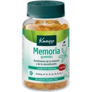 Kneipp Memory Gommine all'Ananas con Ginseng - 60 Caramelle