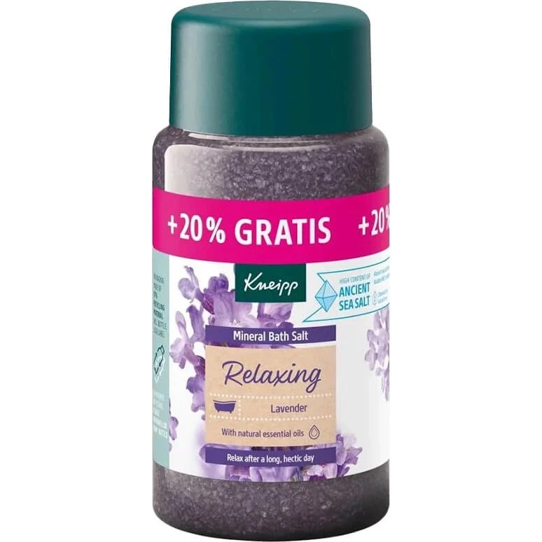 Kneipp Cristalli di Sale Minerale Lavanda Rilassante 600g