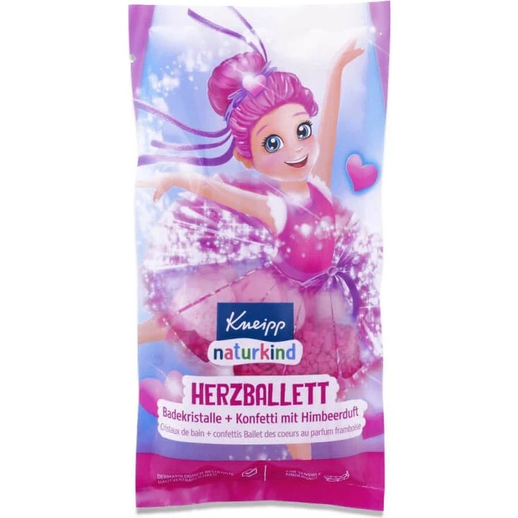 Kneipp Naturkind Cristalli da Bagno Il Balletto dei Cuori